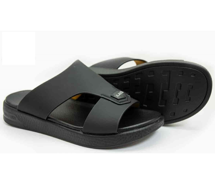 Finities 1337-02 45 EU MCloud Flat Comfort Sandal for Men - Black - Zoom Image