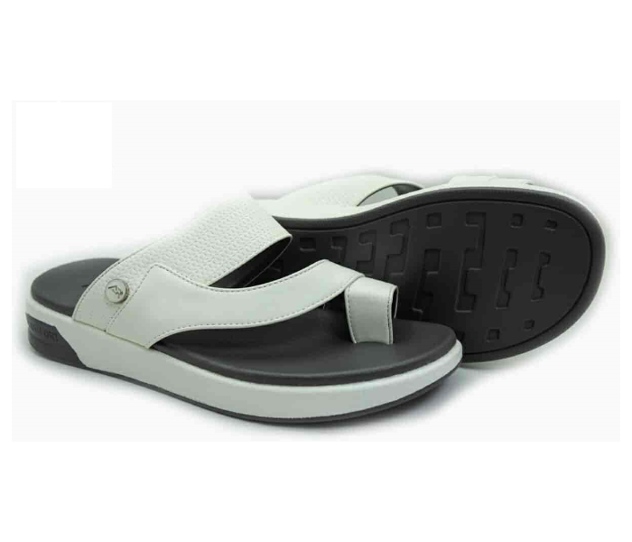 Finities 1341-20 43 EU MCloud Comfort Sandal for Men - Black and White - Zoom Image