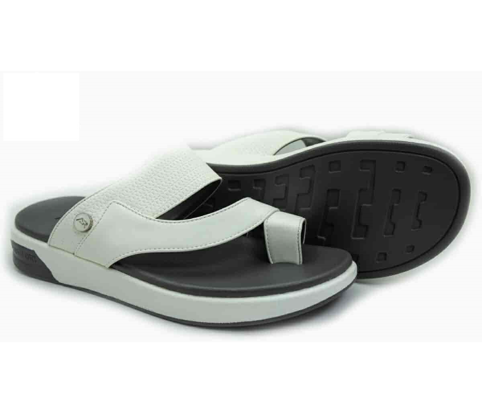 Finities 1341-20 41 EU MCloud Comfort Sandal for Men - Black and White - Zoom Image