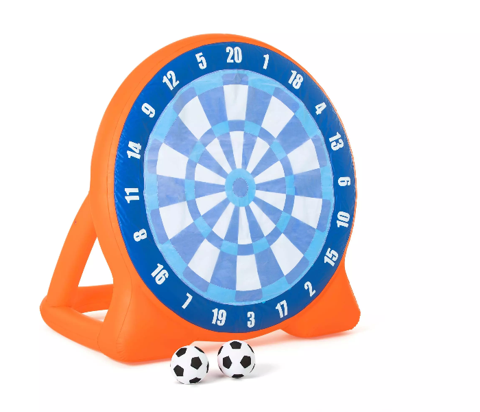 Bestway 52307 1.57Mx1.07Mx1.57M All Star Kickball Inflatable Dartboard -Blue and Orange - Zoom Image