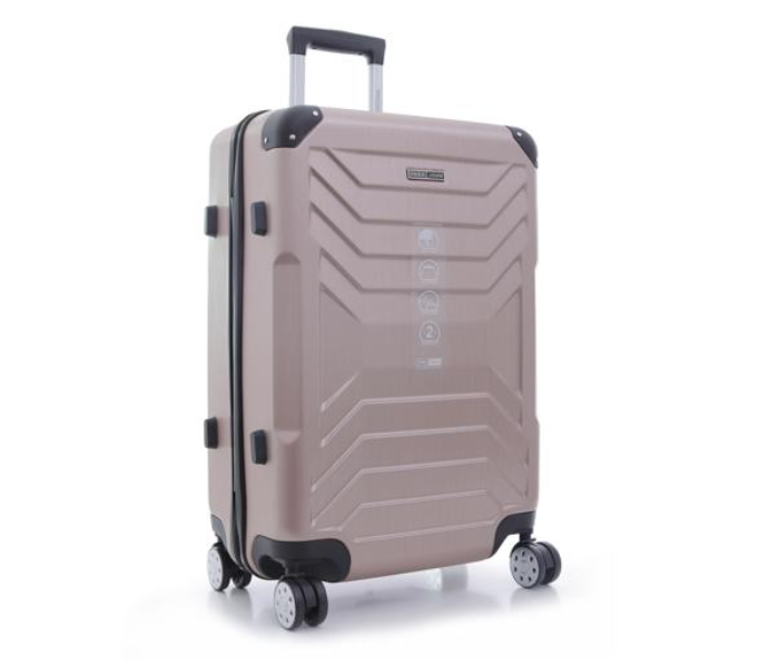 Para John PJTR3096 Set of 3 Travel Luggage Trolley Bag with 360 Durable Hard Shell and 4 Spinner Wheels - Grey - Zoom Image 3