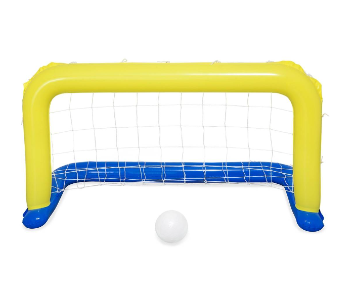 Bestway 52123 1.37M X 66Cm Vinyl Inflatable Water Polo Frame -Yellow and Blue - Zoom Image 2