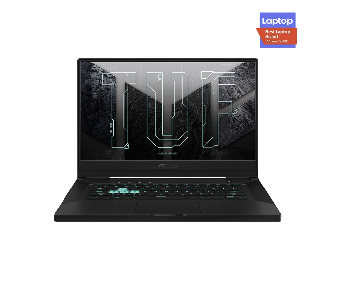 Asus TUF Dash 15 FX516PC-HN558T 15.6 Inch Intel Core i5 8GB RAM 512GB SSD 4GB RTX 3050 Graphics Windows 10 - Grey - Zoom Image 1