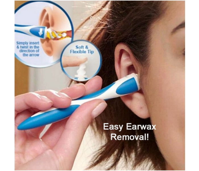 Find Back Silicon Flexible and Washable Easy Earwax Removal - White - Zoom Image 2