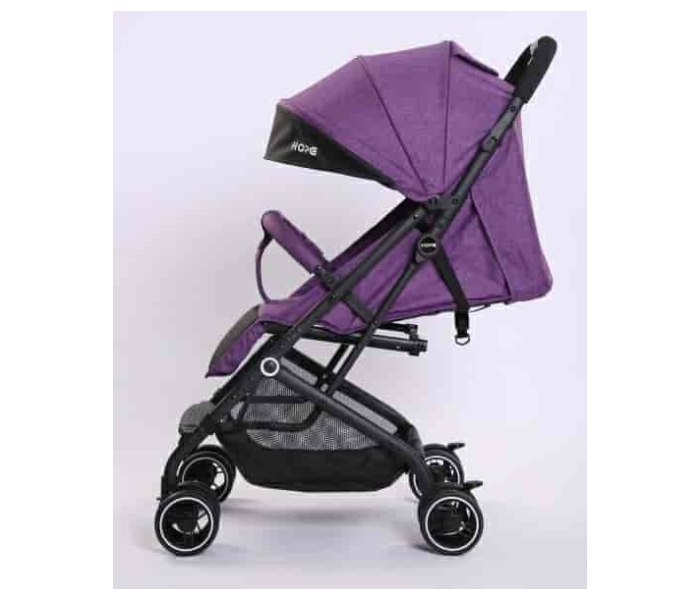 HP-709PX Foldable Baby Stroller with Adjustable Push Handlebar and Carry Bag - Purple - Zoom Image