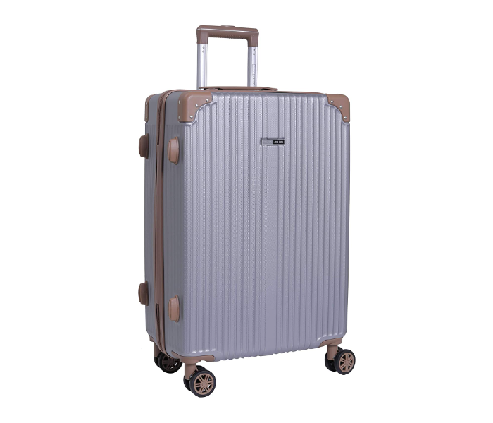 Para John PJTR3148 Scatola 3 Piece Hard Trolley Luggage Set with Four Silent Spinner Wheels - Silver - Zoom Image 7