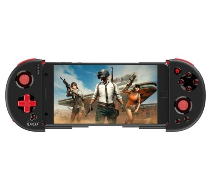 ANA Dreamworks X6 PRO-RED and BLACK Lady Bug Stretch Dual Joystick Bluetooth Gamepad For Android and IOS -Black and Red - Zoom Image 1