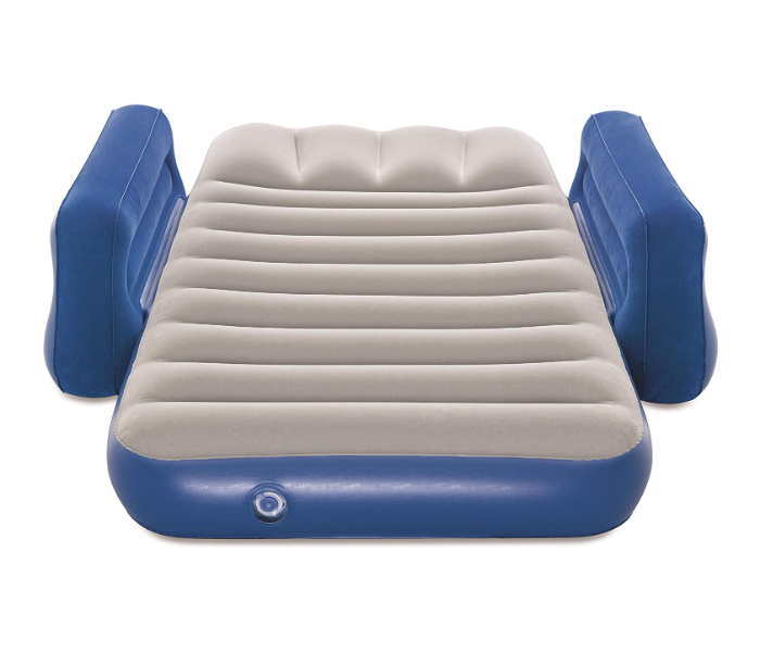 Bestway 67602 1.45M X 76Cm X 18Cm Air Single Mattress With Arm Rest -Blue - Zoom Image 1