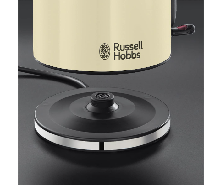 Russell Hobbs 20415 1.7 Litre 3000 Watts Stainless Steel Electric Kettle - Cream - Zoom Image 4