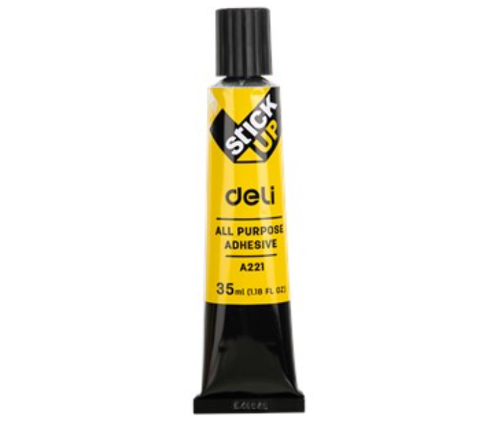 Deli A22110 35ml Stick Up All Purpose Adhesive - Gold and Black - Zoom Image