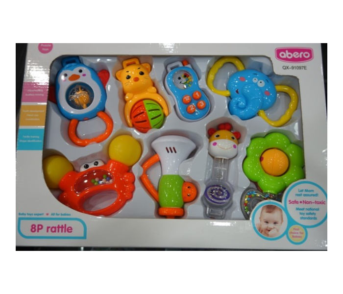 QX-91097E Attractive Cute Baby Talent Rattle Set - Zoom Image