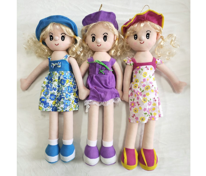 SY2015514-45 48CM 3 Piece Candy Soft Doll for Kids - Multicolour - Zoom Image