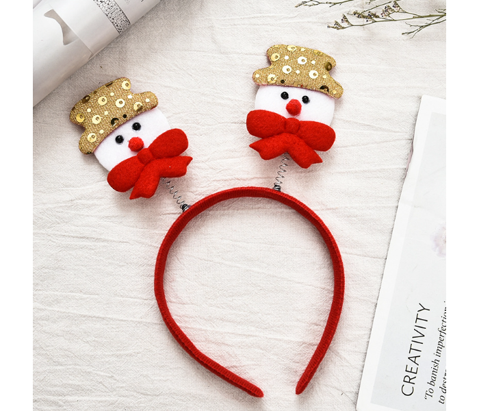  Christmas Snow Man 1 PC Costume Headbands for Children and Adult Christmas Holiday Party - Zoom Image