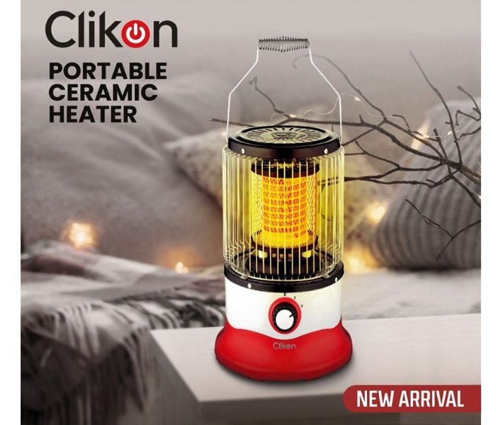 Clikon CK4236 2000W Portable Ceramic Heater - Zoom Image 1