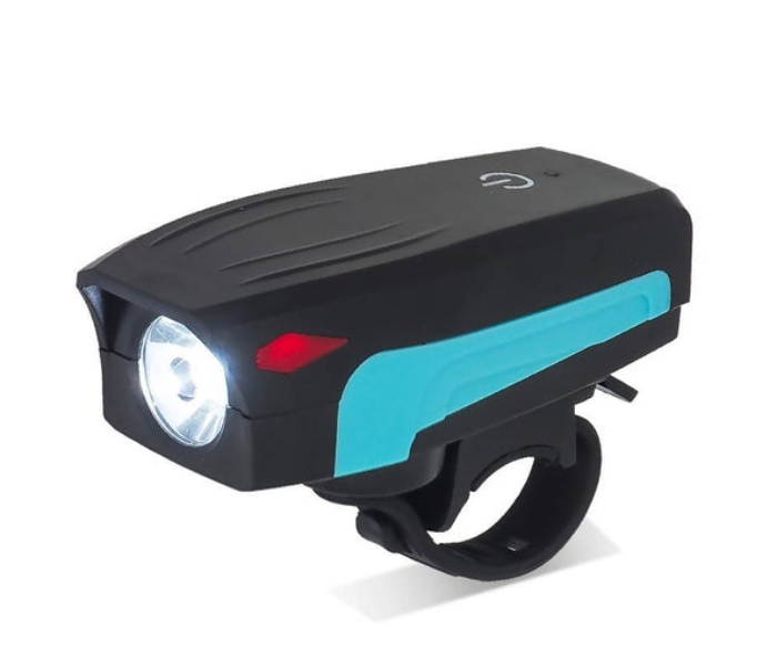 5W Bicycle Light with Waterproof Speaker and Micro USB Charging Port - Blue - Zoom Image 1