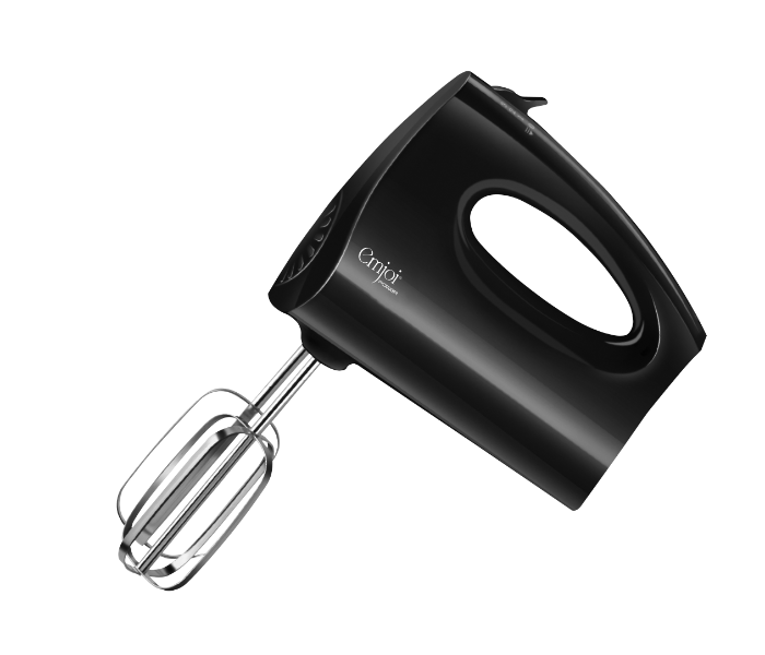 Emjoi UEHM-366 250Watts 3 Speed Settings Hand Mixer with Stainless Steel Dough Hooks -Black - Zoom Image 3