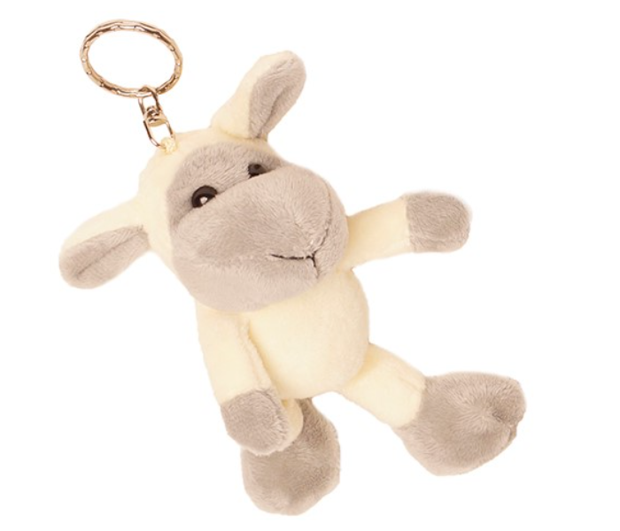 YL181117-9 10CM Sheep Key Ring - Cream - Zoom Image