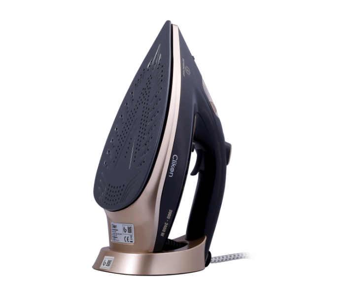 Clikon CK4121 2400 Watts Optimal Steam Iron with Smart Shutoff - Black and Gold - Zoom Image 3