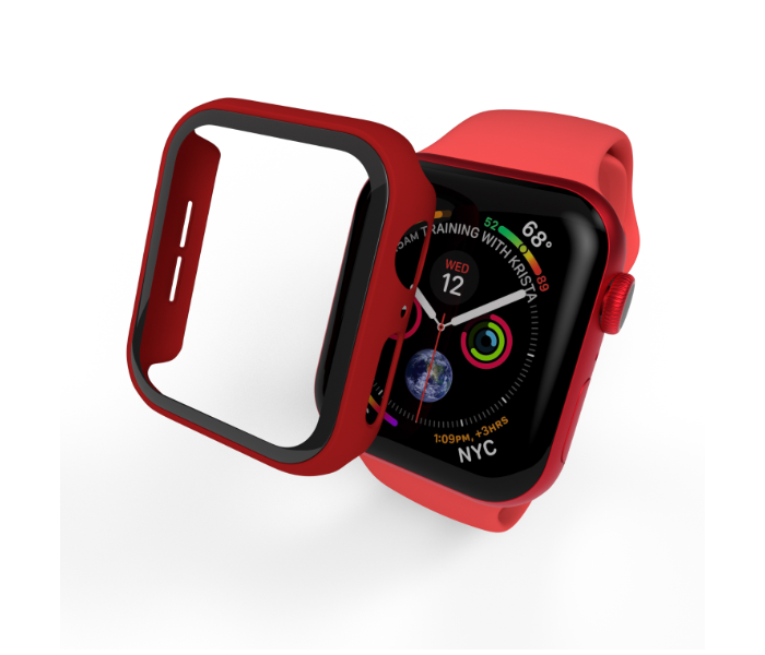 Hyphen HAW-RD441396 44Mm Tempered Glass Apple Watch Protector - Red - Zoom Image 6