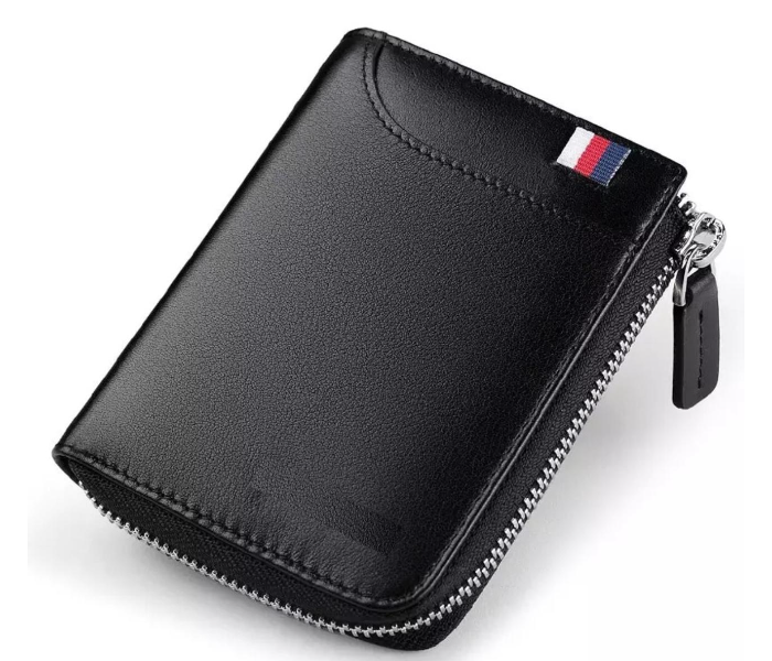 Luxury Card Holder And Wallet Organizer - Black - Zoom Image