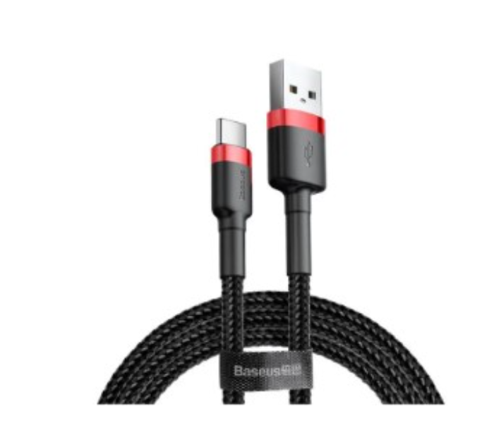 Baseus CAMKLF-B91 1 Meter USB Micro USB 2.4A Cable - Black - Zoom Image 1