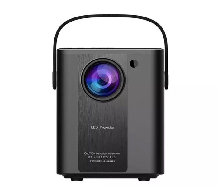 High Definition Multimedia LED Projector for Smartphone Wifi and Usb Connection - Grey - Zoom Image 2