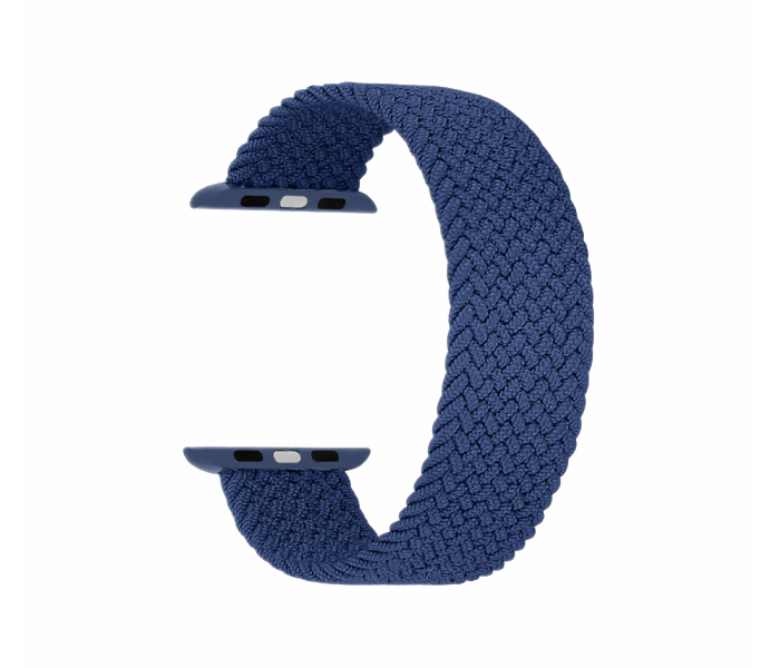 Hyphen HWSABWBLL0462 43 Mm Large Apple Braided Watch Strap  Blue - Delete  - Zoom Image 4