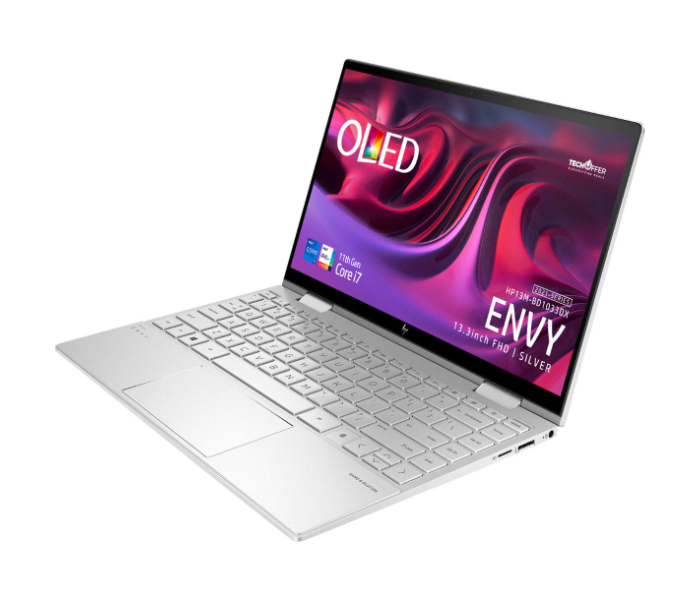 HP Envy X360 13M-BD1033DX 13Inch Touch Screen Intel Core i7 8GB RAM 512GB SSD English Keyboard Windows 11 - Silver - Zoom Image 11