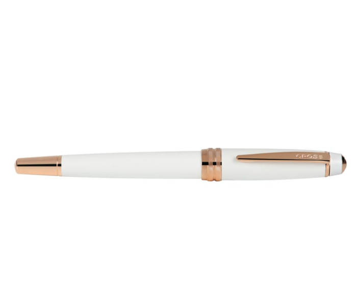 Cross AT0456-22MF Bailey Fountain Pen - Pearlescent White Lacquer - Zoom Image 2