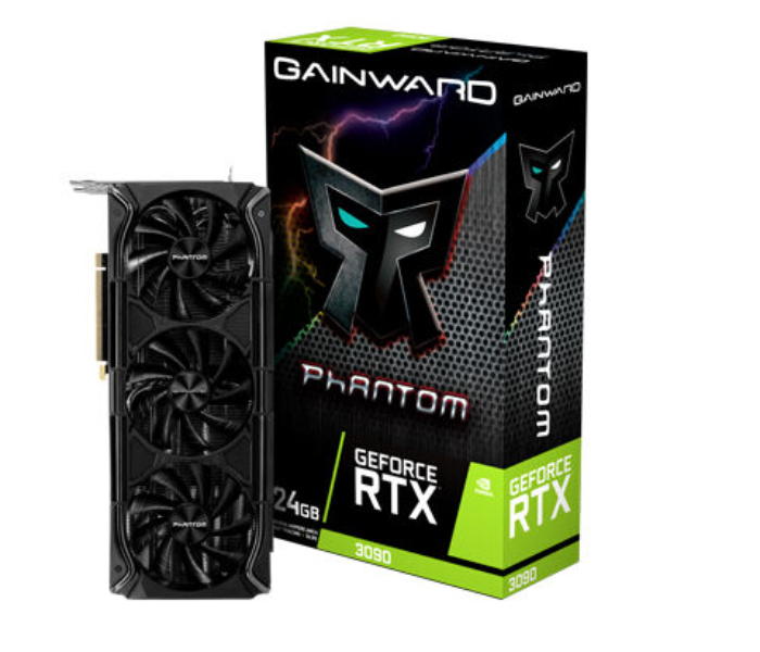 Gainward NED3090T19SB-1021M RTX 3090 Phantom with 24GB GDDR6X Graphics Card - Zoom Image 1