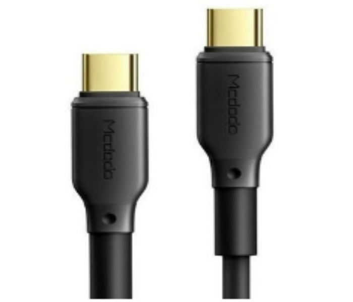 Mcdodo CA-8353 Black Series 100W Type-C to 2m Type-C Cable - Black - Zoom Image