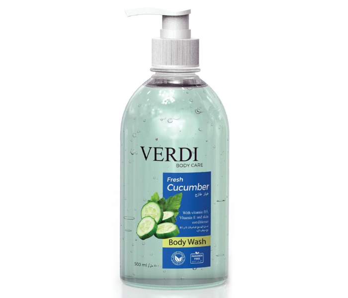 Verdi 500ml Body Care Extracts Fresh Cucumber Body Wash - Zoom Image