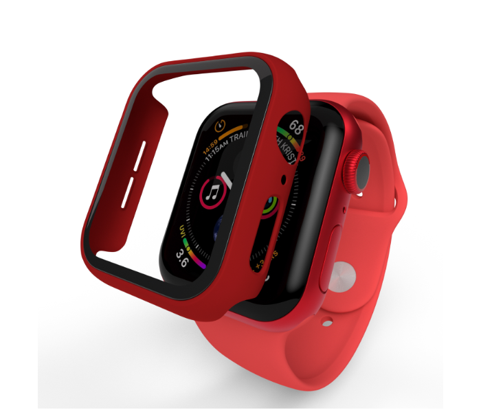 Hyphen HAW-RD441396 44Mm Tempered Glass Apple Watch Protector - Red - Zoom Image 4