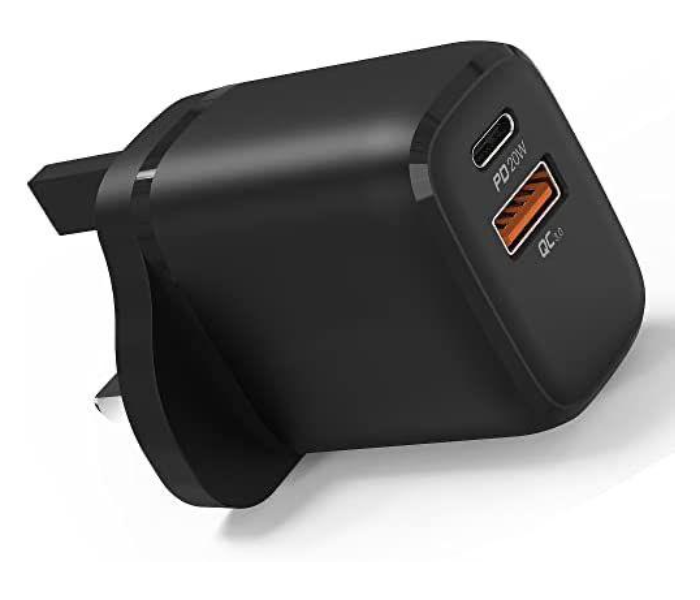 TIT TC-118 20W Dual Ports Intelligent Fast Charging Series Travel Charger - Black  - Zoom Image 5