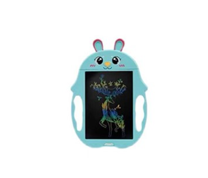 BHT966801 Digital LCD E-Writing Cartoon Rabbit Shape Whiteboard - Blue - Zoom Image