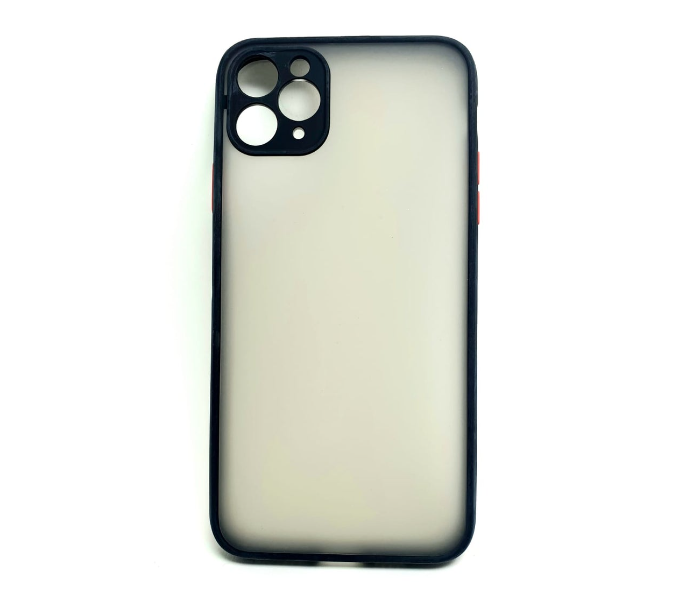 Lab LBTBC004BK Transparent Border Color Fashion Case without Print iPhone 11 Mobile Case - Black - Zoom Image 2