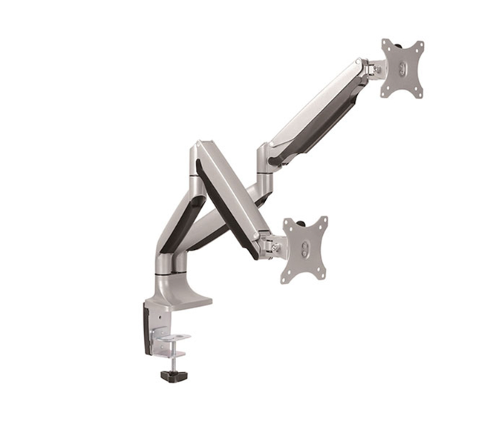 Skill Tech SH-100-C024 Desk Mount for 13 to 32 Inch Screen - Silver - Zoom Image 1