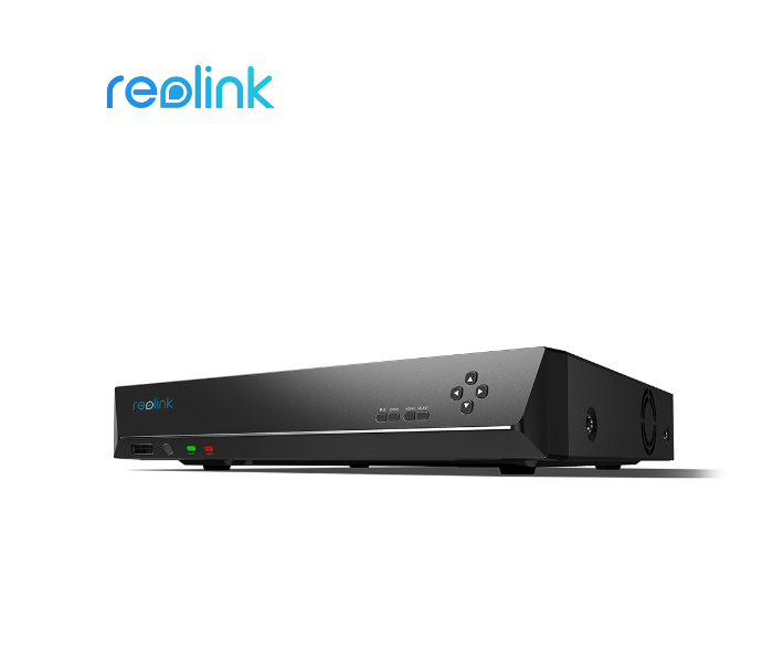 Reolink RLN16-410 12 MP Ultra Resolution PoE Security Camera System Video Recorder - Black - Zoom Image 1