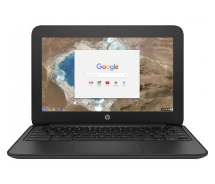 HP Chromebook 11 G5 EE 11.6 Inch Intel Celeron N3060 Processor 4GB RAM 32GB SSD Intel HD Graphics Refurbished Laptop - Black - Zoom Image 1