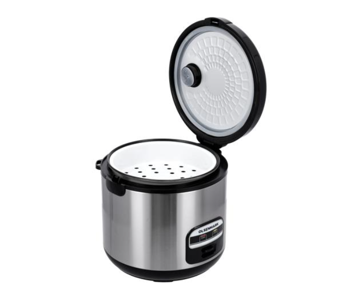 Olsenmark OMRC2432 2.2Litre Automatic Rice Cooker - Black and Silver - Zoom Image 4