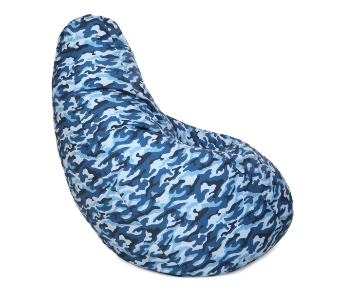 TUD Classic XXXL Canvas Bean Bag - Blue - Zoom Image 2