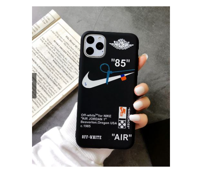 Lab LB85N014BK Stylish Silicon 85 Nike iPhone 11 Mobile Case - Black - Zoom Image 1