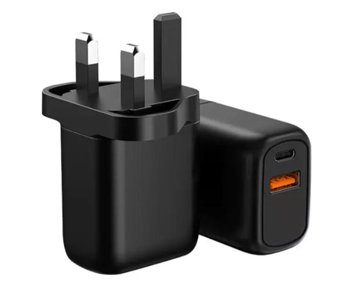 TIT TC-118 20W Dual Ports Intelligent Fast Charging Series Travel Charger - Black  - Zoom Image 3