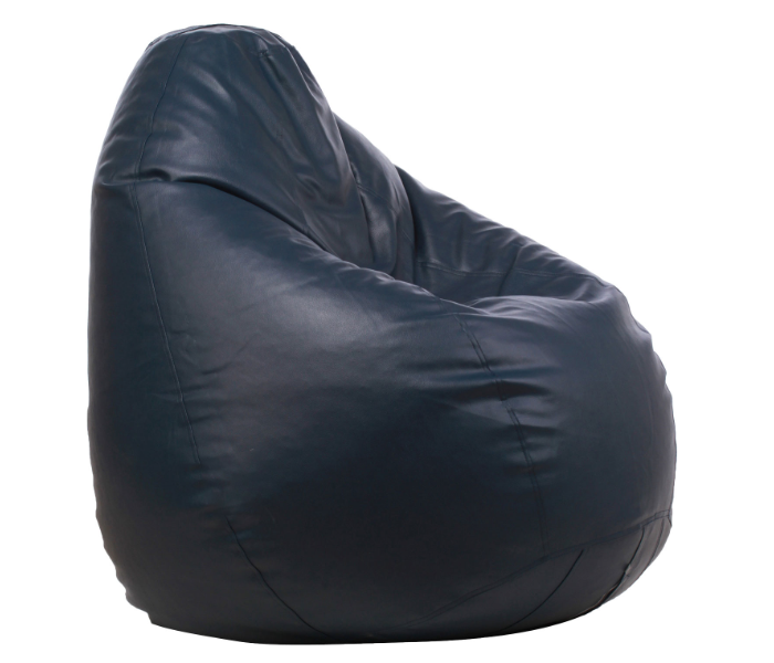 TUD Classic XXXL Leatherette Bean Bag - Navy Blue - Zoom Image 3