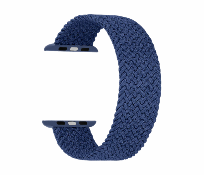 Hyphen HWSABWBLL0462 42 Mm To 44Mm Large Apple Braided Watch Strap  Blue - Zoom Image 4