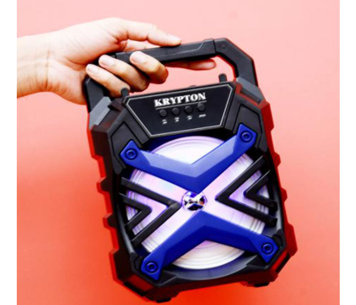 Krypton KNMS5394 Rechargeable Wireless Portable Speaker - Black - Zoom Image 2