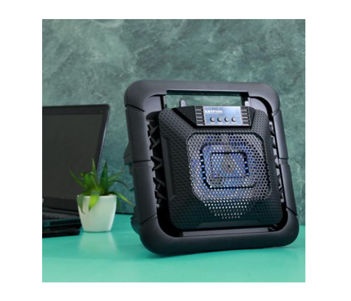 Krypton KNMS5396 Wireless Rechargeable Bluetooth Speaker - Black - Zoom Image 2