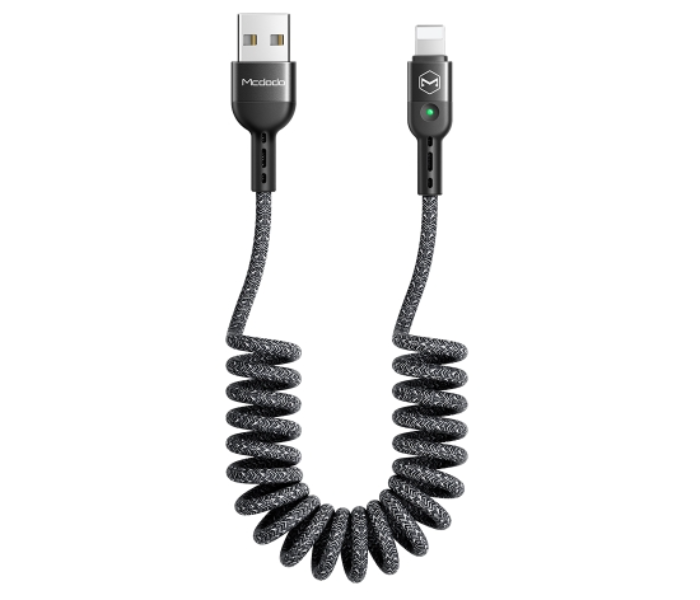 Mcdodo CA-6420 1.8m Omega Series Type-C Data Cable - Black - Zoom Image