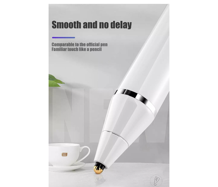 Universal Stylus Compactable Smart Pen For Touch Screen - White - Zoom Image 11