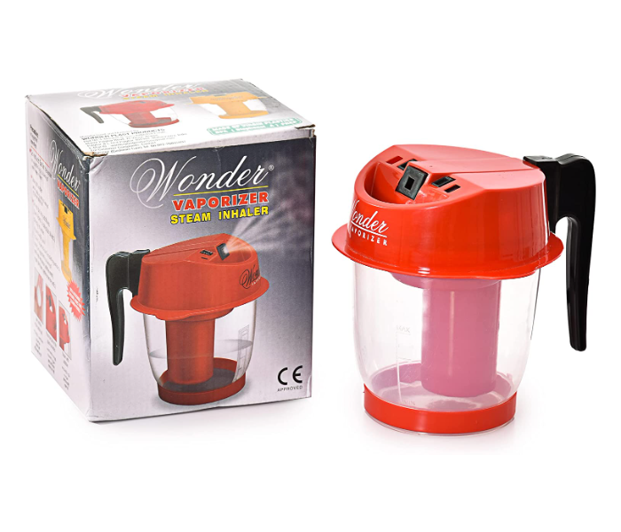 Generic Wonder Professional Plastic Vaporizer Steam Inhaler - Red - Zoom Image 4